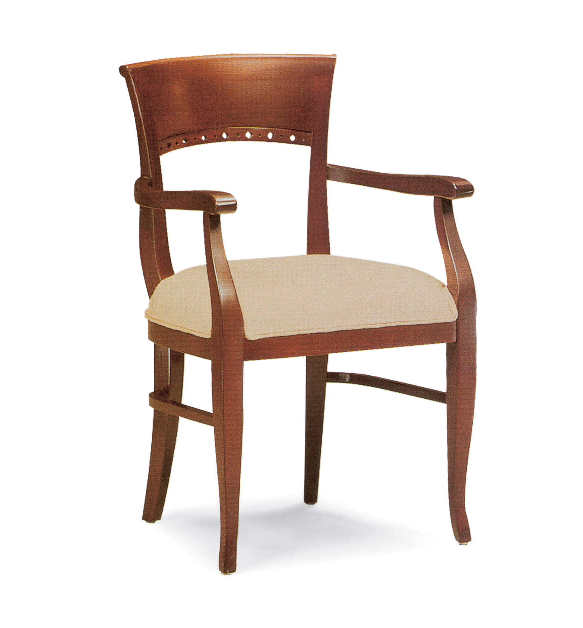 49191 Wood Arm Chair