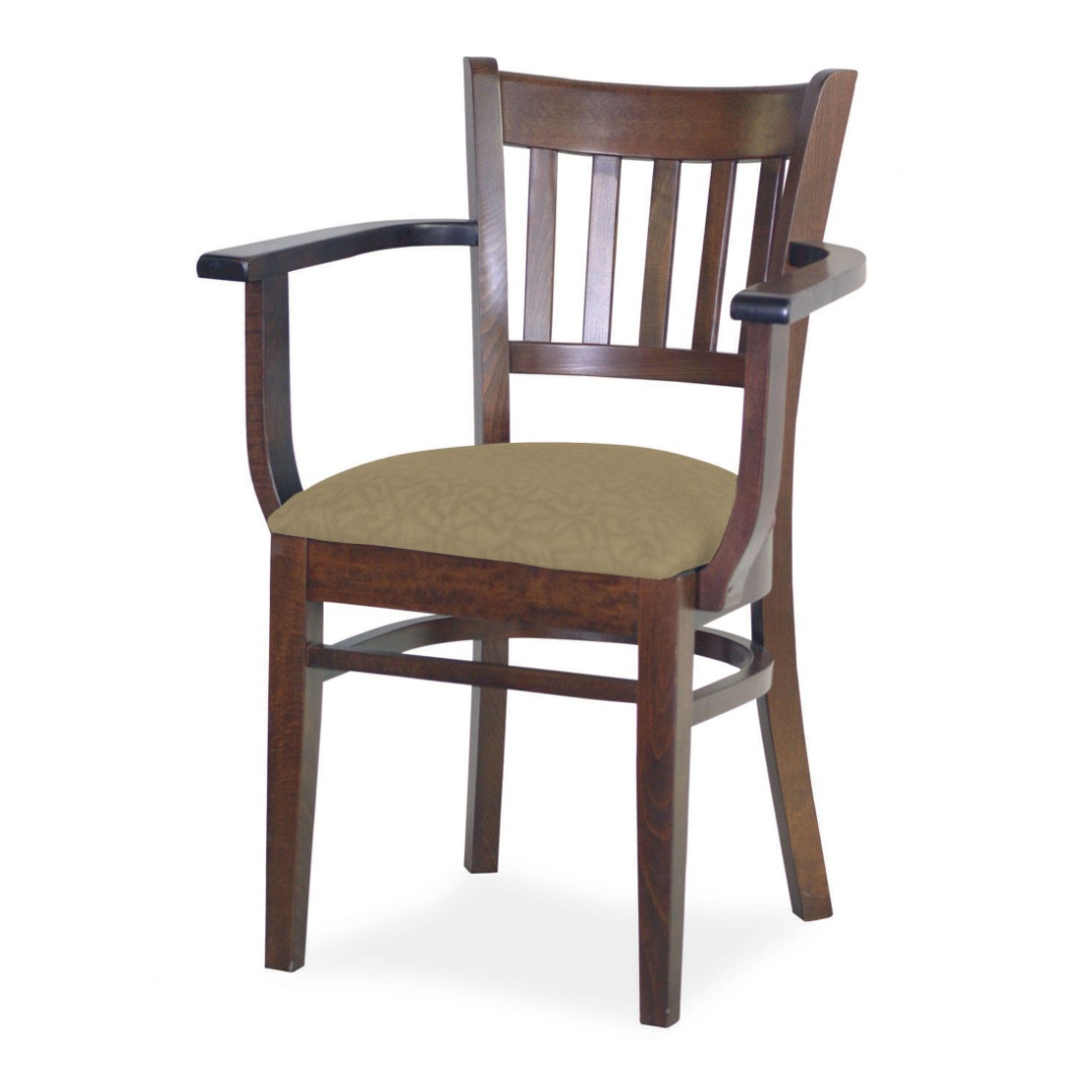 70401 Wood Arm Chair