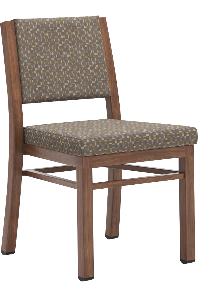 8752 Aluminum Stacking Side Chair