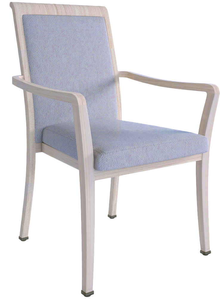 9201-1 Aluminum Stacking Arm Chair