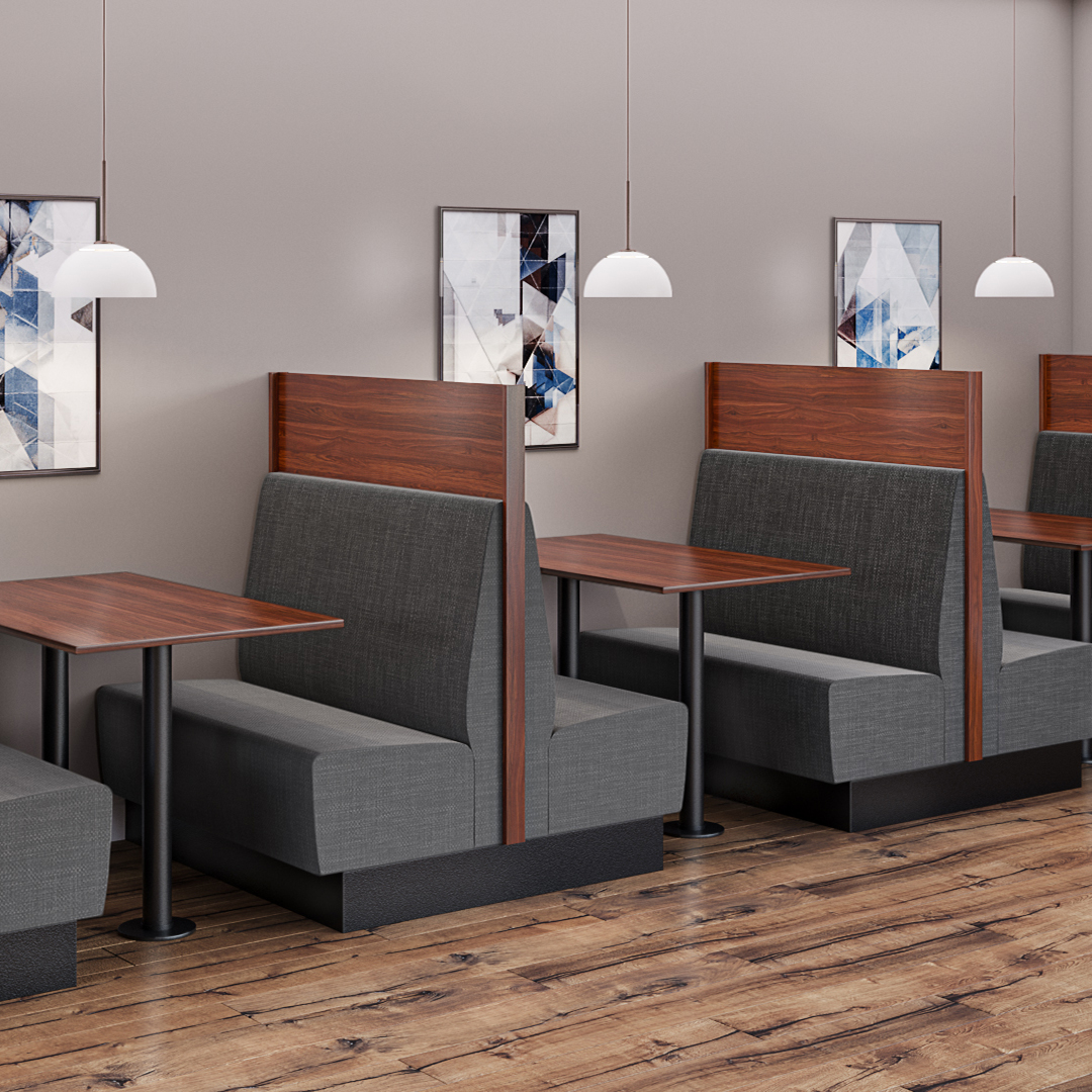 Restaurant Booth Seating Available in Any Colour and Size for 