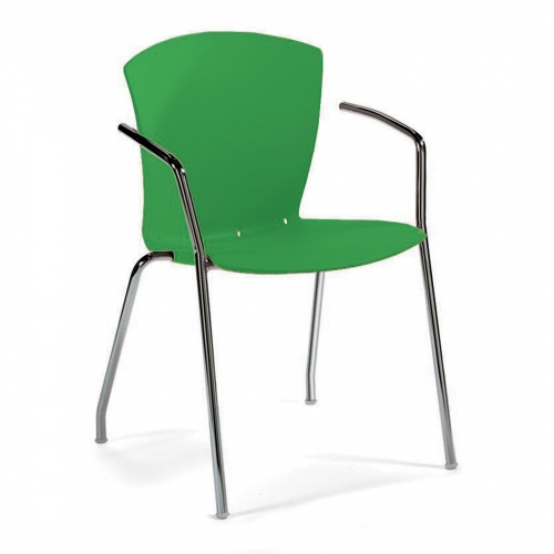 1705 Reva Stacking  Arm Chairs