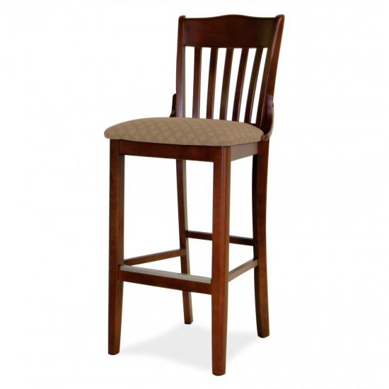 7035-2 Wood Barstool