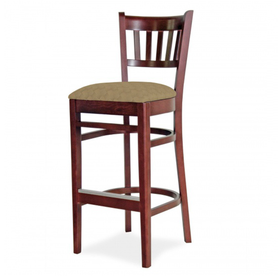 7040-2 Wood Barstool