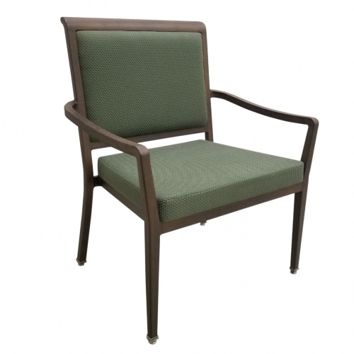9409-1BA Aluminum Bariatric Stackable Arm Chair