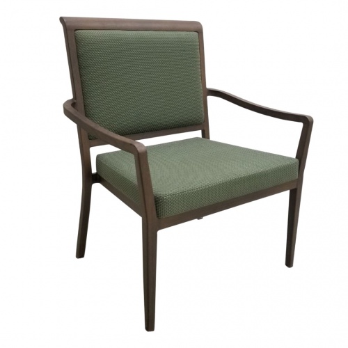 9409-1BA Aluminum Bariatric Stackable Arm Chair