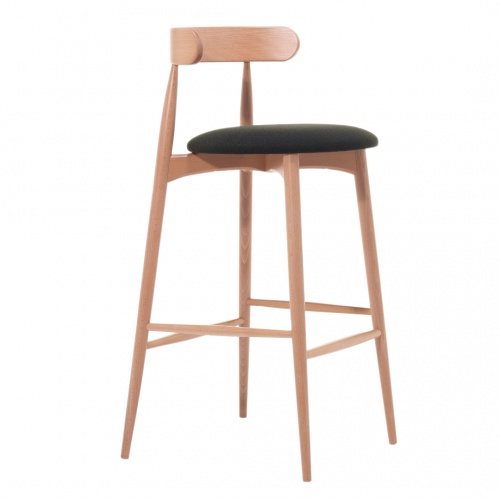 BR-1044-2 Trento Wood Barstool